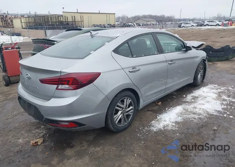 2020 Hyundai Elantra Sel z USA, uszkodzony, nr VIN 5NPD84LF2LH577735